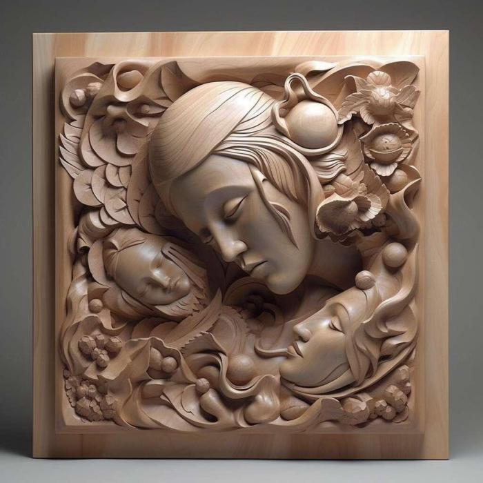 نموذج ثلاثي الأبعاد لآلة CNC 3D Art 